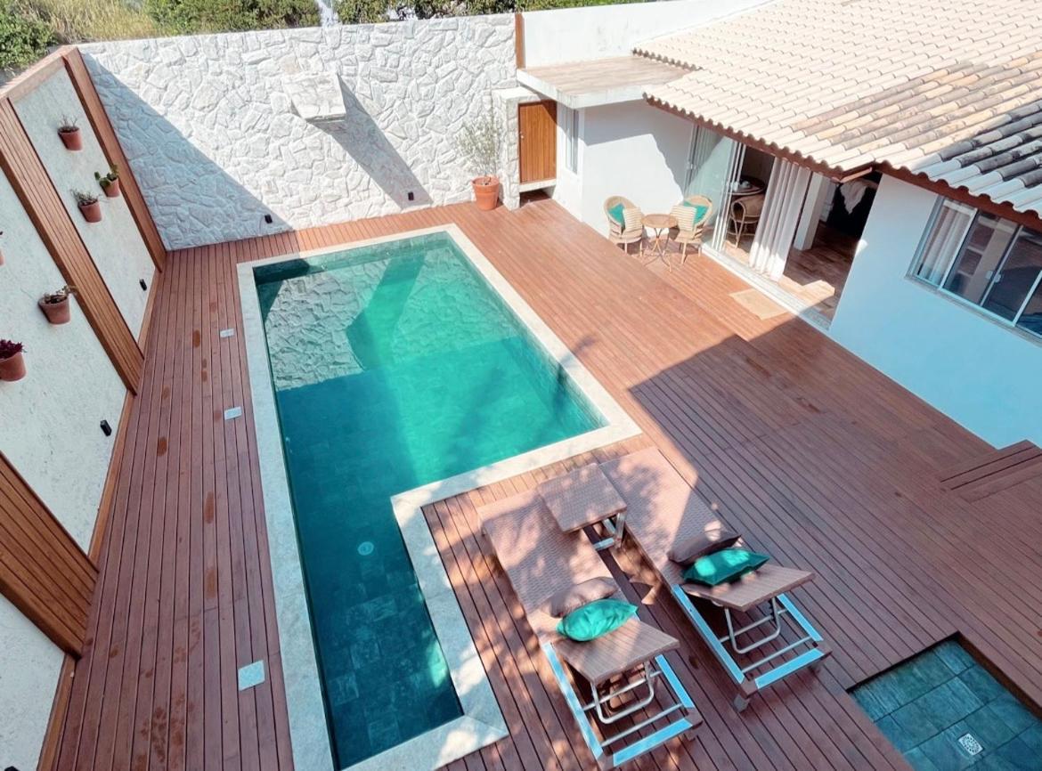 Casa Com Piscina Em Frente A Praia Do Santinho Florianópolis Kültér fotó