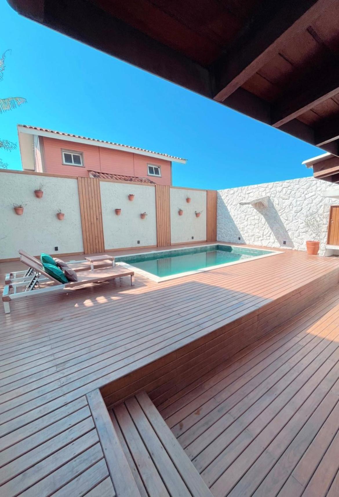 Casa Com Piscina Em Frente A Praia Do Santinho Florianópolis Kültér fotó